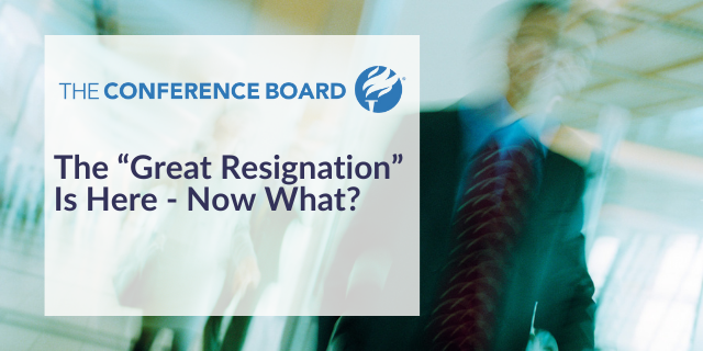 The "Great Resignation" Is Here - Now What?